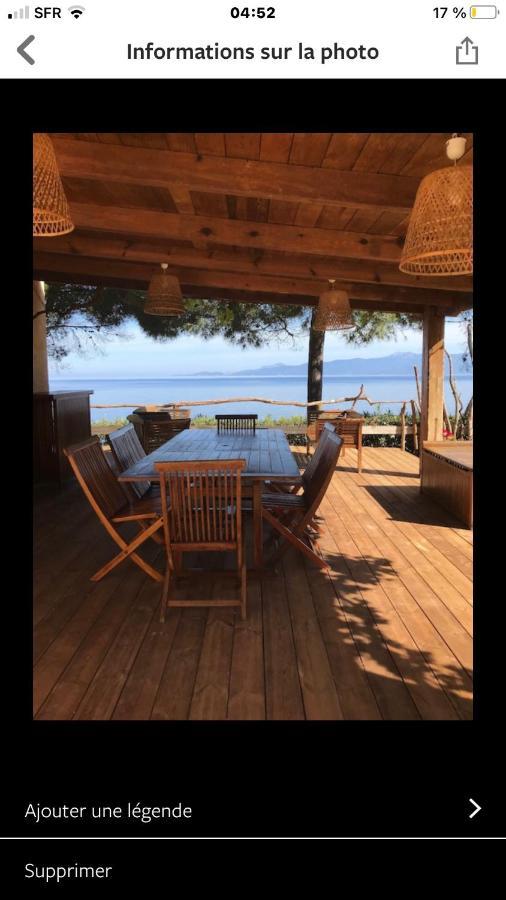 Villa Terra Casanova pieds dans l'eau à 20 mn d Ajaccio Villanova Extérieur photo